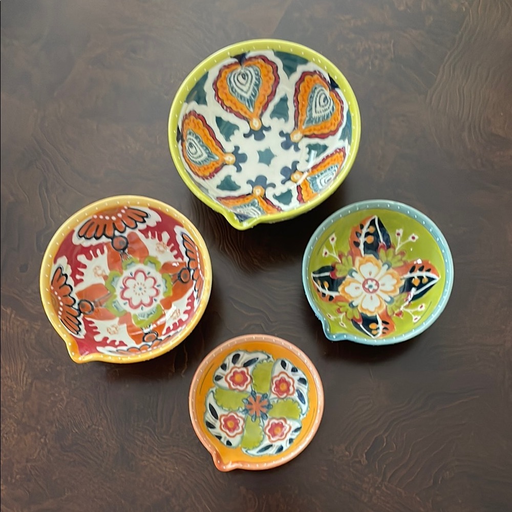 Anthropologie Ceramic Art in Yellow and Orange